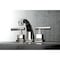 Kingston Brass KS4946CQL Widespread Bathroom Faucet with Brass Pop-Up, Polished Nickel KS4946CQL - alternate 5